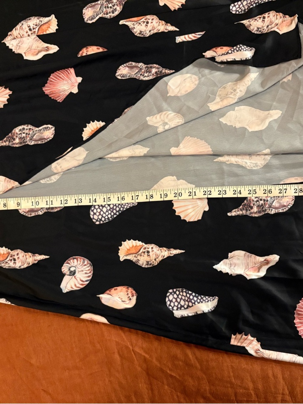 Show Me Your MuMu Milo’s Maxi Dress -  Black with Pink & Cream Shell Print - Picture 8 of 15